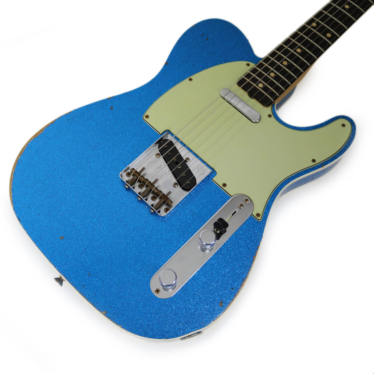Fender Custom Shop 1962 Telecaster Custom Relic in Blue Sparkle