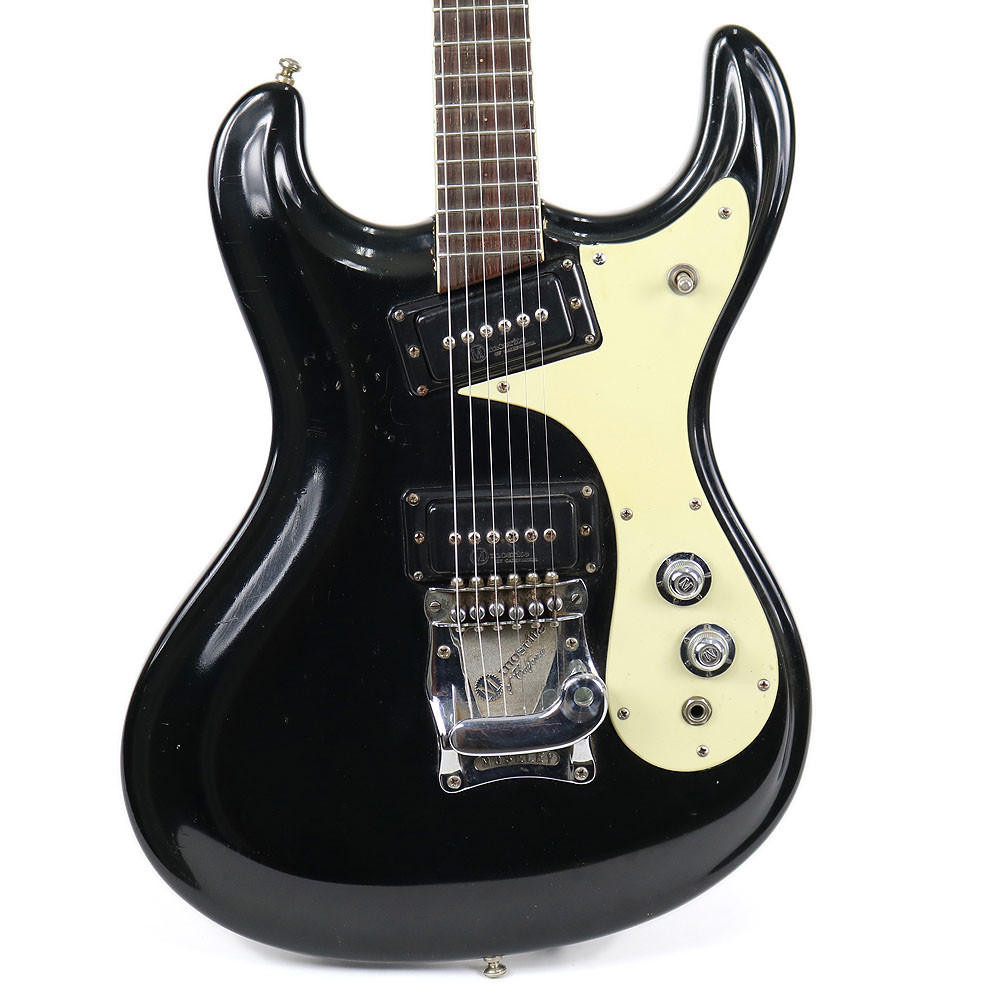 Vintage 1965 Mosrite The Ventures Model Electric Guitar Black