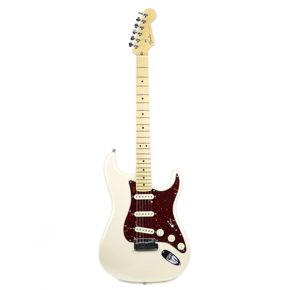 2014 Fender American Deluxe Stratocaster Electric Guitar Olympic