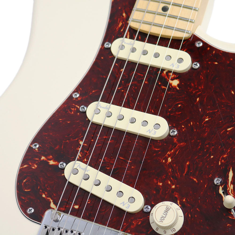 2014 Fender American Deluxe Stratocaster Electric Guitar Olympic