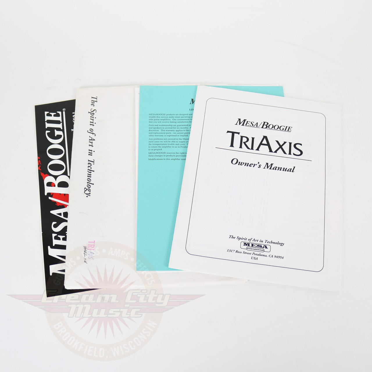 Mesa Boogie Triaxis Programmable Tube Guitar Preamp Version 2.0