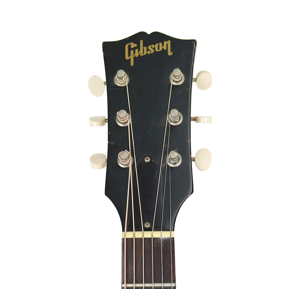 Vintage 1966 Gibson LG-0 Acoustic Guitar Natural Finish | Cream