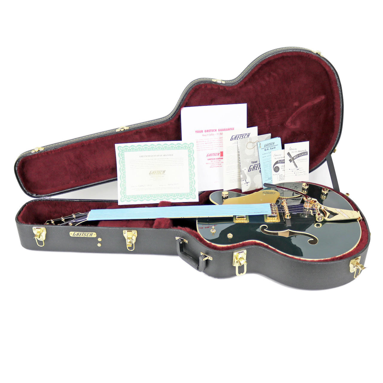 Gretsch 5126 希少！ Gretsch G6196T-95 Vintage Select Country Club Cadillac Green