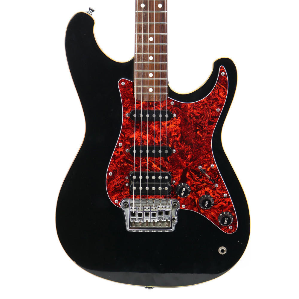 1983 Ibanez Roadstar II Series Electric Guitar in Black | Cream