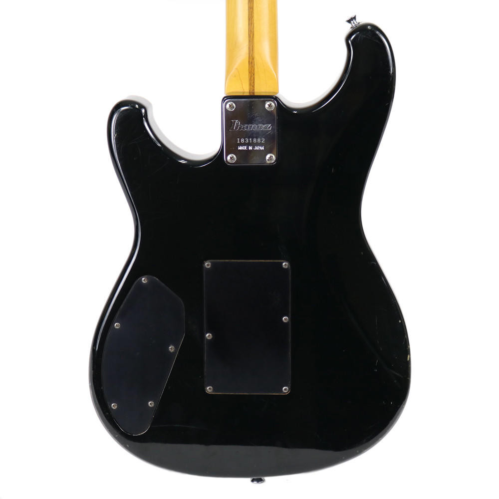 1983 Ibanez Roadstar II Series Electric Guitar in Black | Cream