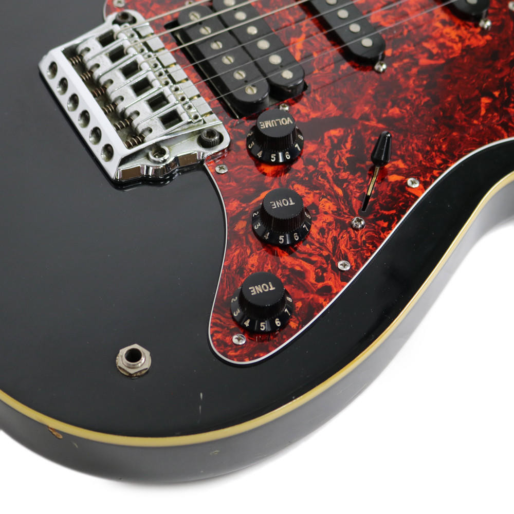 1983 Ibanez Roadstar II Series Electric Guitar in Black | Cream