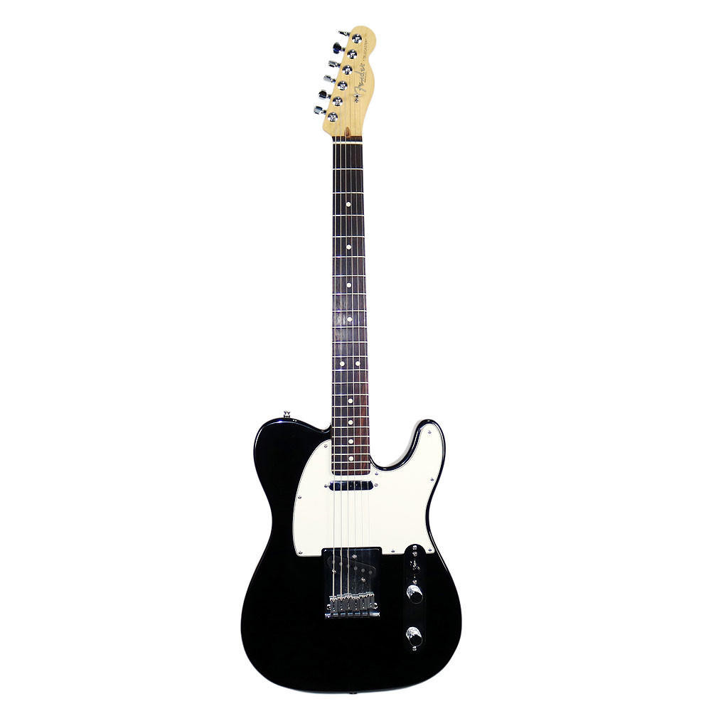 2001 Fender American Series Telecaster Electric Guitar Black