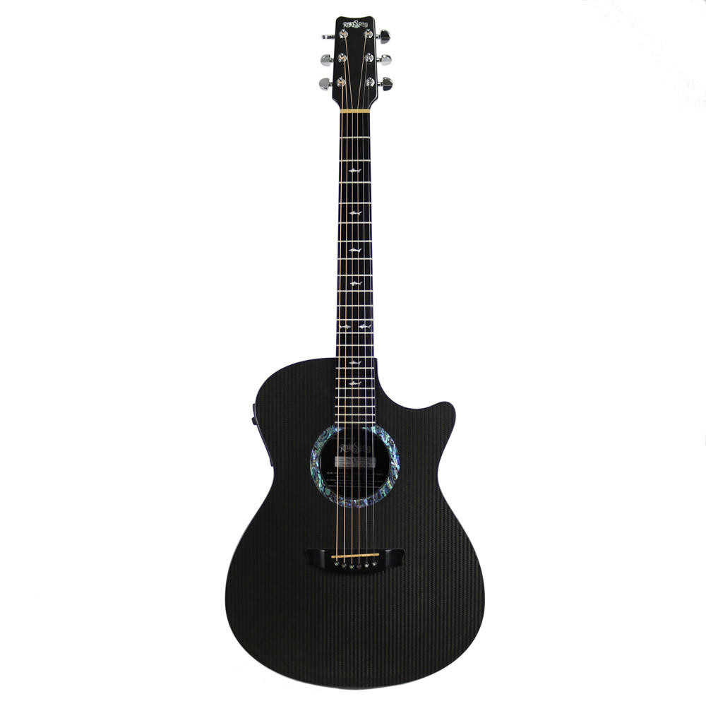 2002 Rain Song OM1000 Orchestra Model Graphite/Carbon Fiber