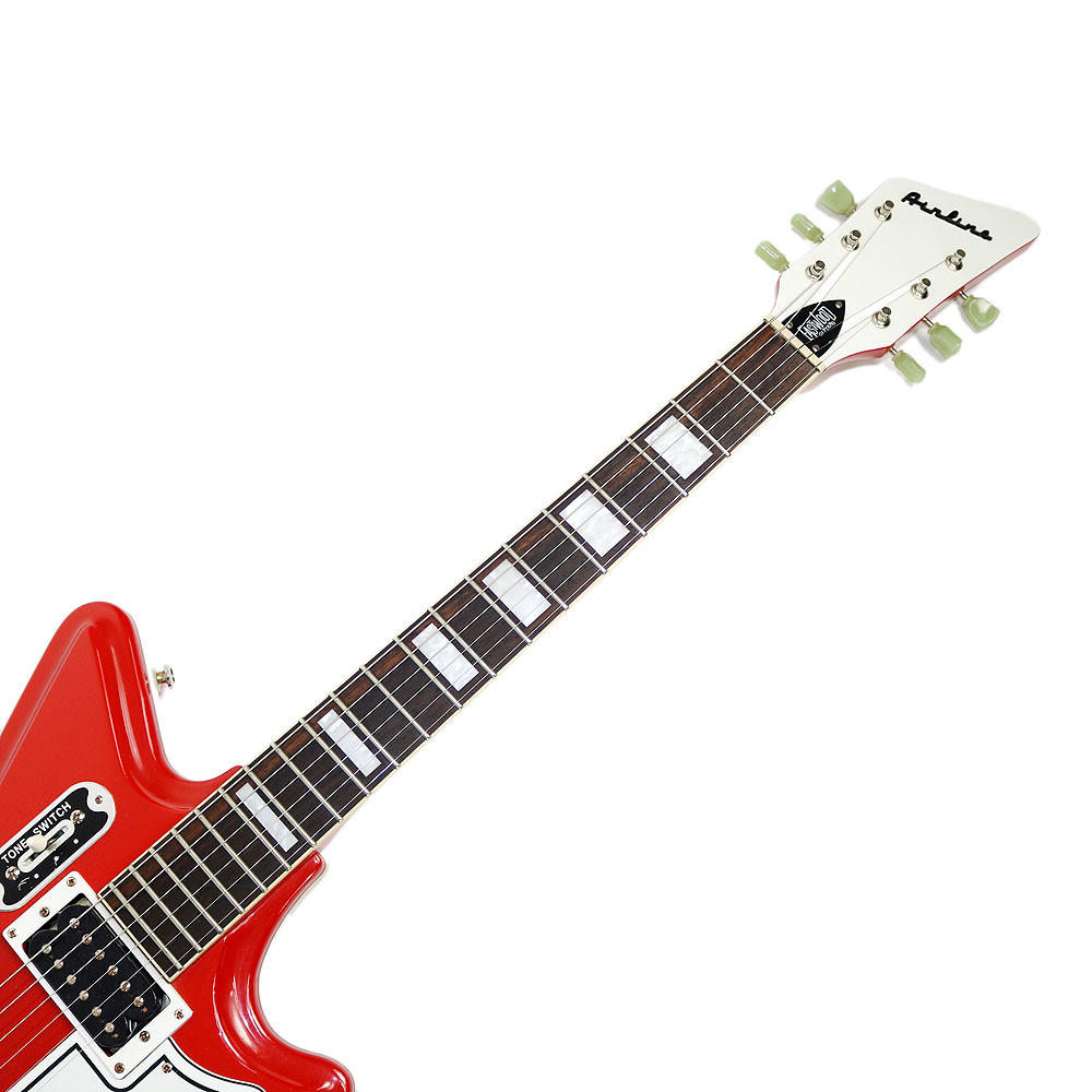 2008 Eastwood Airline '59 Custom 2P Electric Guitar Red | Cream