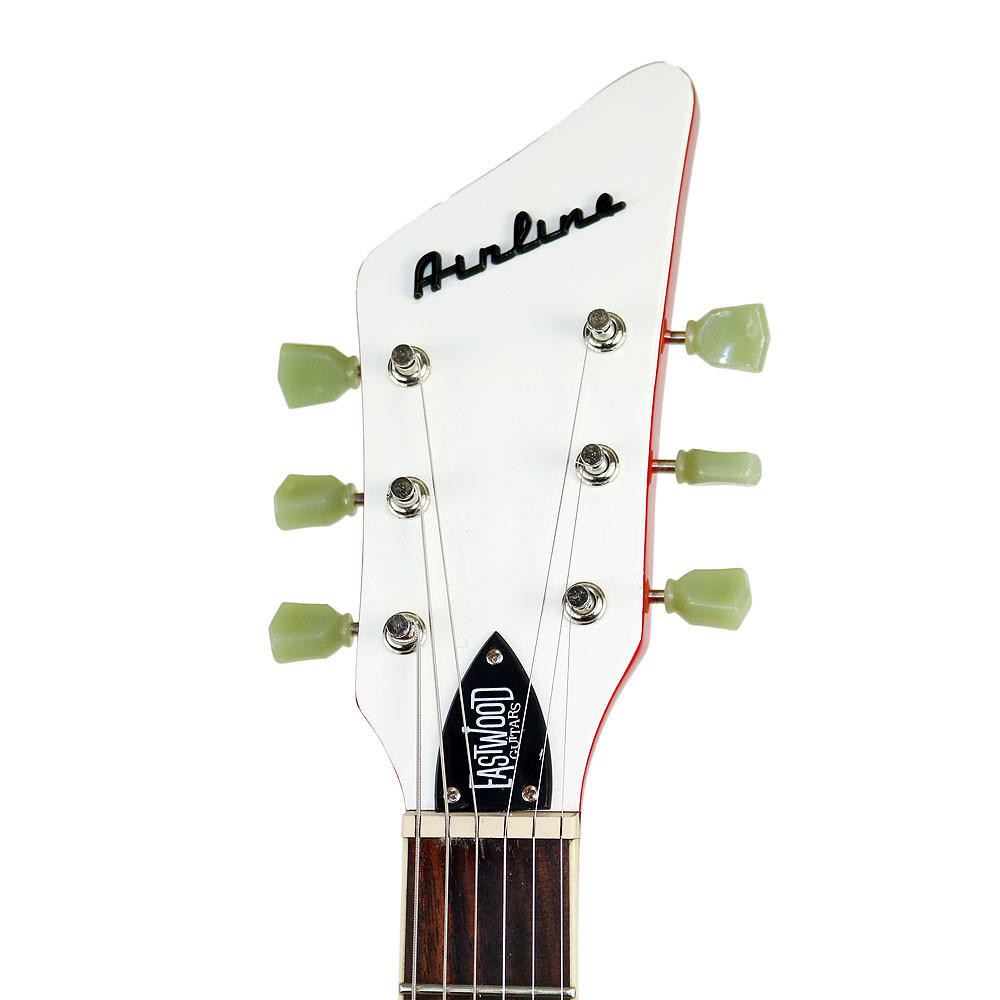 2008 Eastwood Airline '59 Custom 2P Electric Guitar Red | Cream