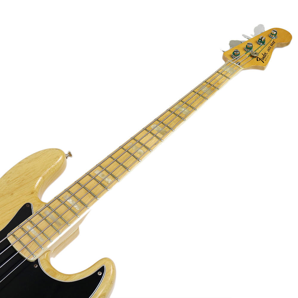 Vintage 1977 Fender Jazz Bass Natural Finish | Cream City Music