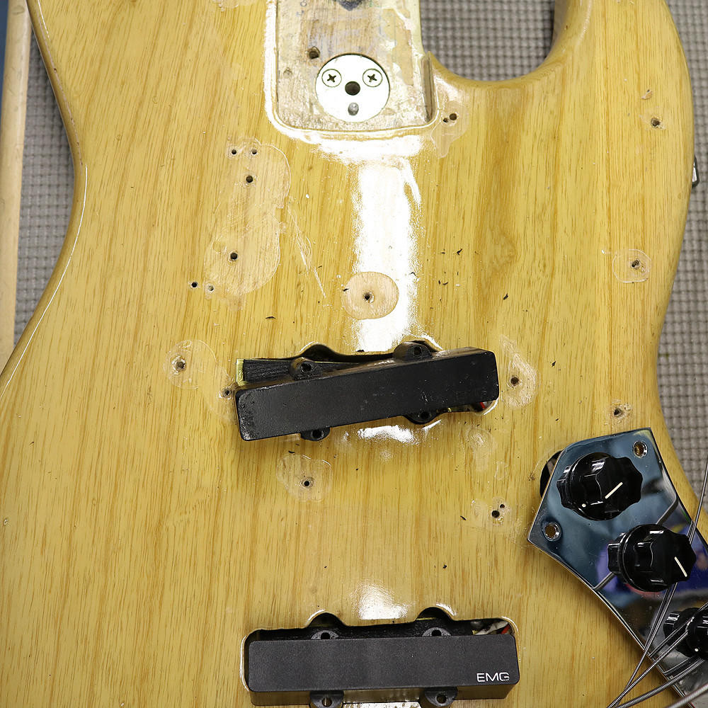Vintage 1977 Fender Jazz Bass Natural Finish | Cream City Music