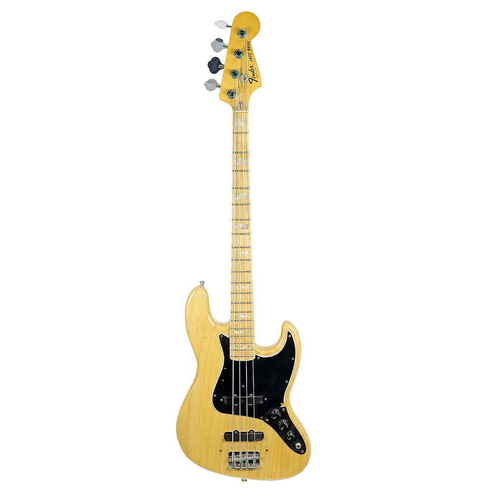Vintage 1977 Fender Jazz Bass Natural Finish | Cream City Music