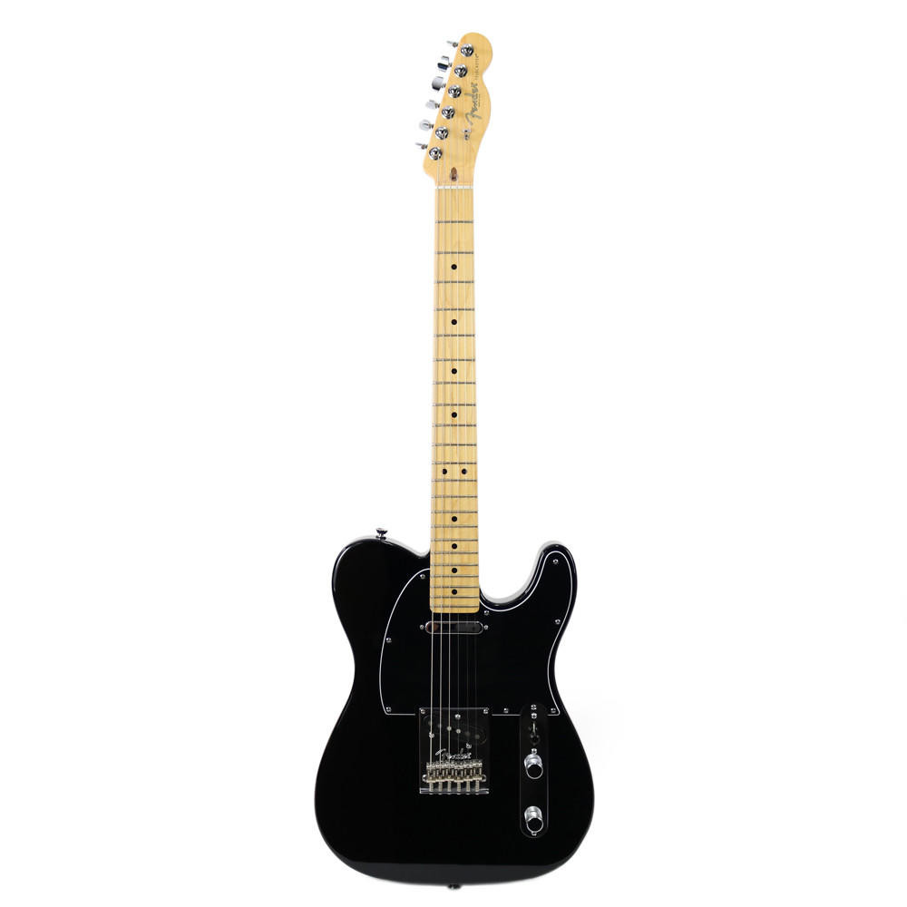 Fender Telecaster ブラック　テレキャスター　シールド　ストラッ 2014 Fender American Standard Telecaster in Black | Cream City Music