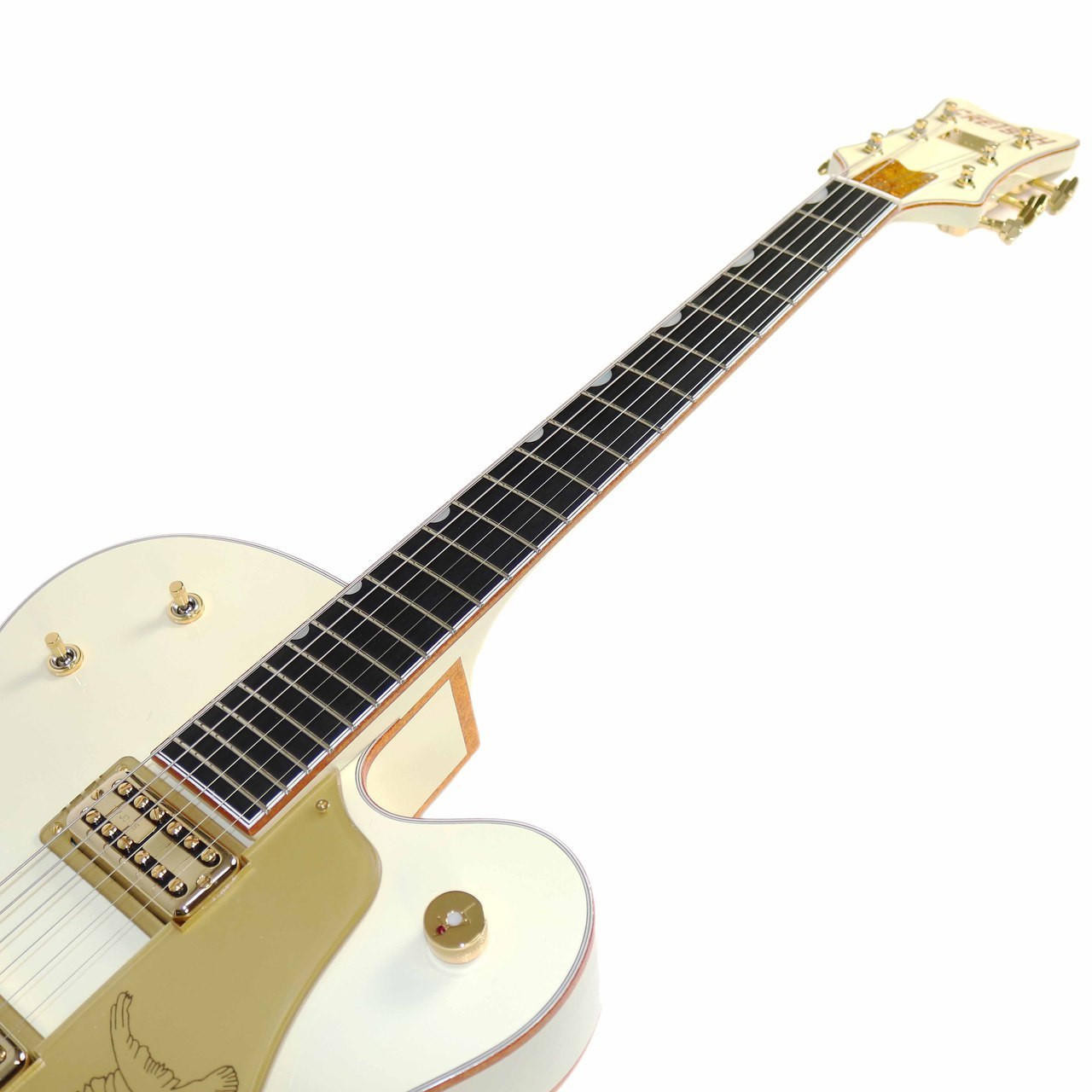 Gretsch G6136T-59 Vintage Select White Falcon - Aged White Lacquer