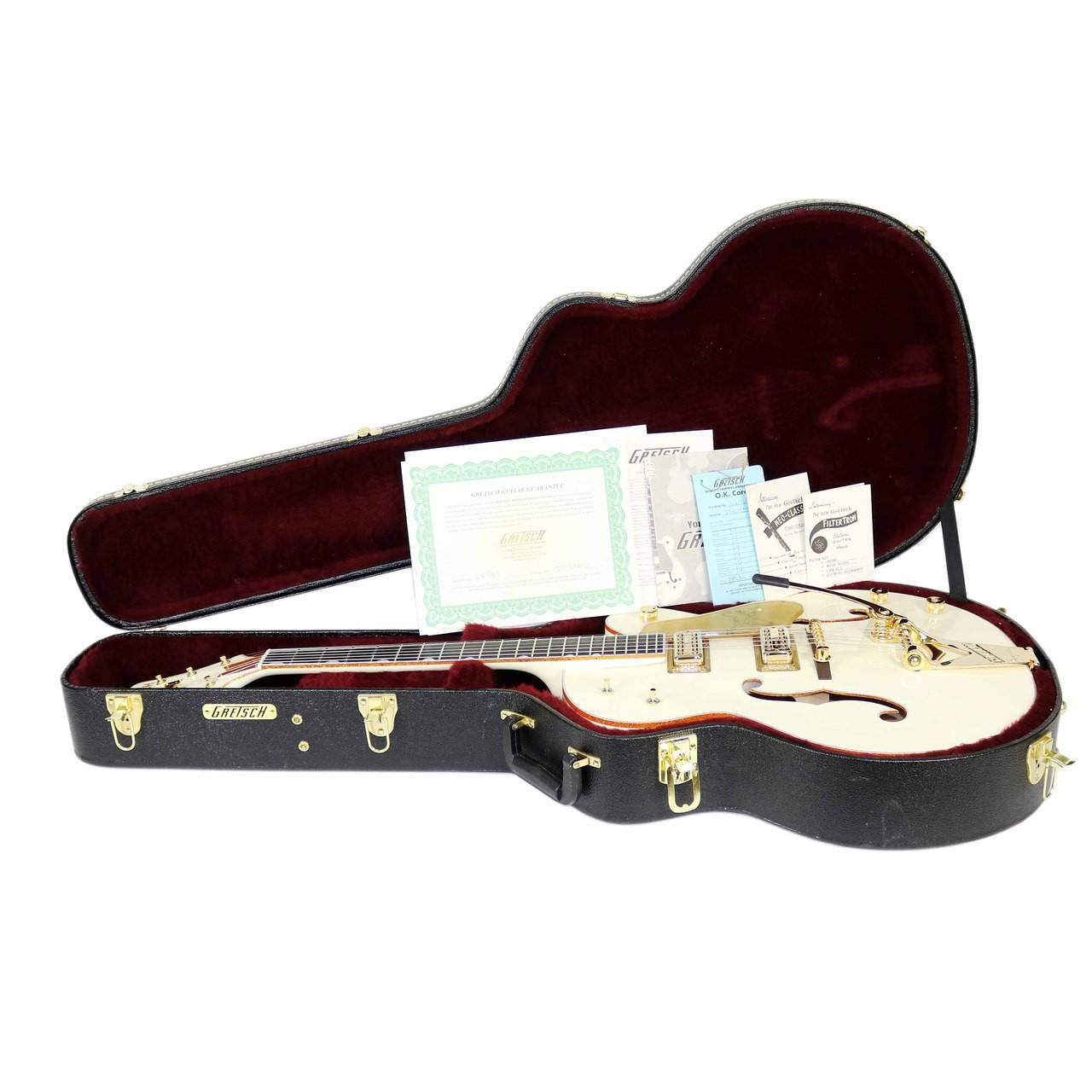 Gretsch G6136T-59 Vintage Select White Falcon - Aged White Lacquer