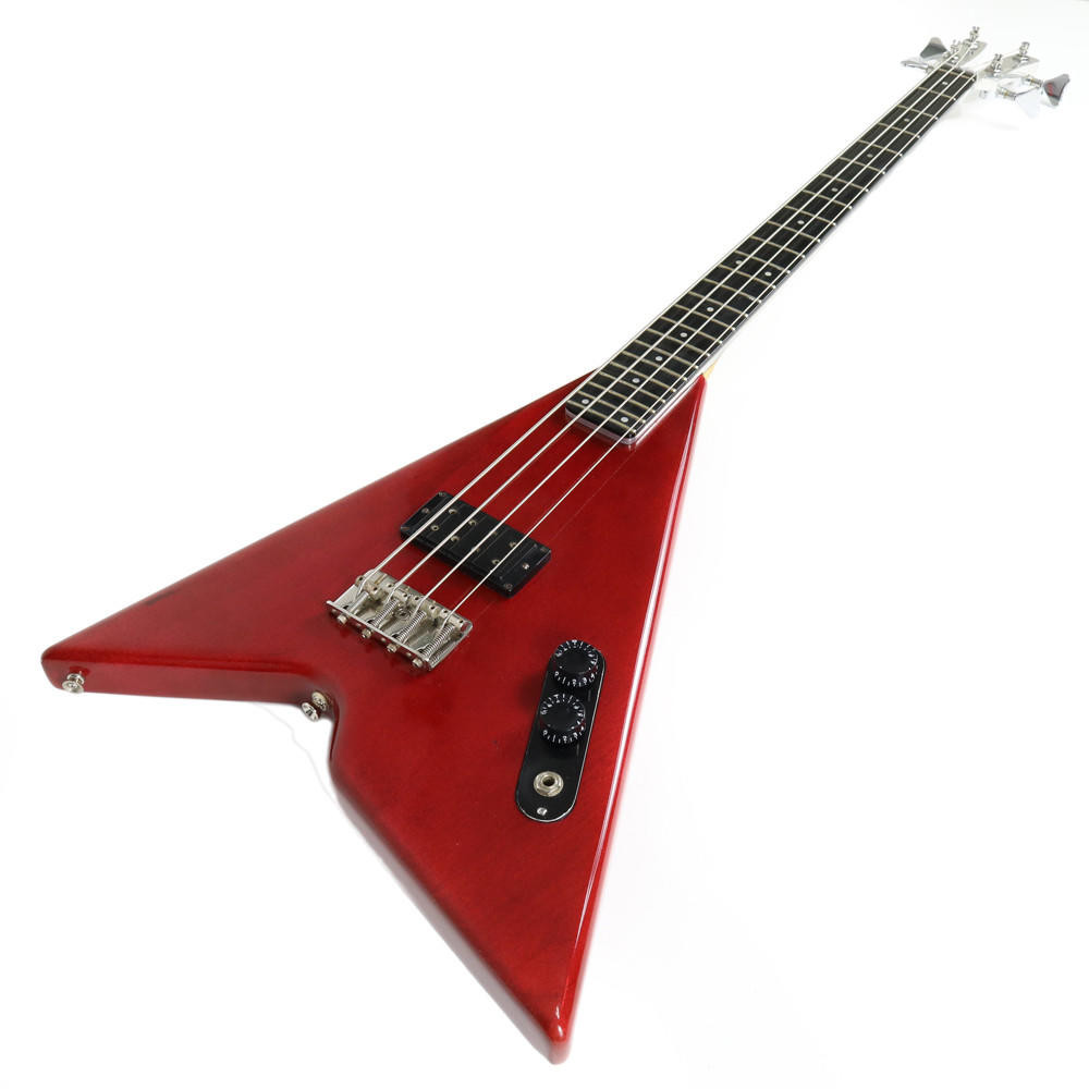 1980 Kramer XKB-10 Electric Bass Guitar in Cherry | Cream City Music