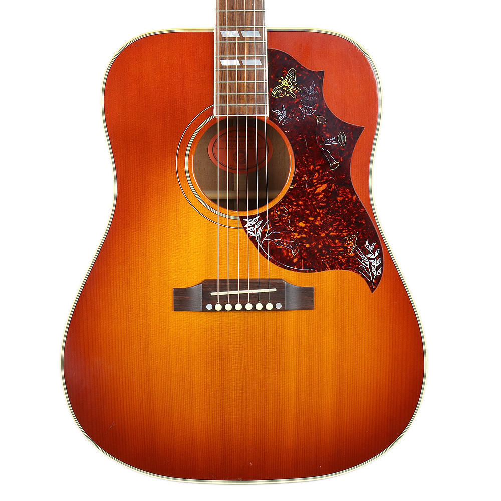 2001 Gibson Hummingbird Dreadnought Acoustic Guitar Sunburst