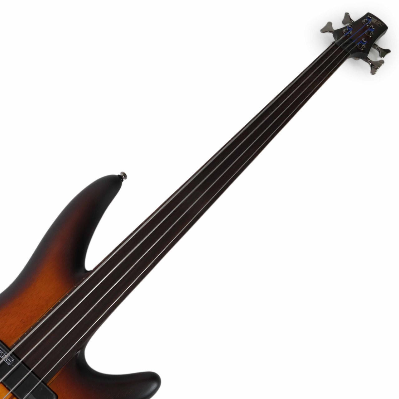 Ibanez SRF700 Ibanez Workshop Fretless Bass in Brown Burst Flat