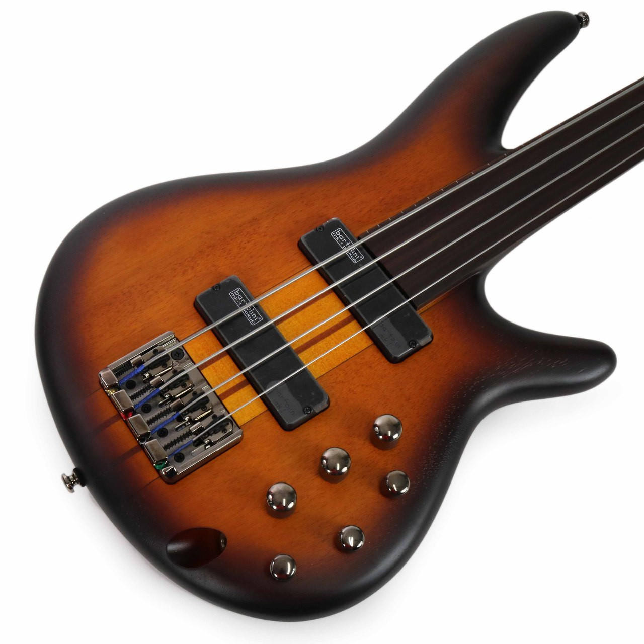 IBANEZ フレットレスエレキベース SRF700 Ibanez SRF700 Ibanez Workshop Fretless Bass in Brown Burst Flat