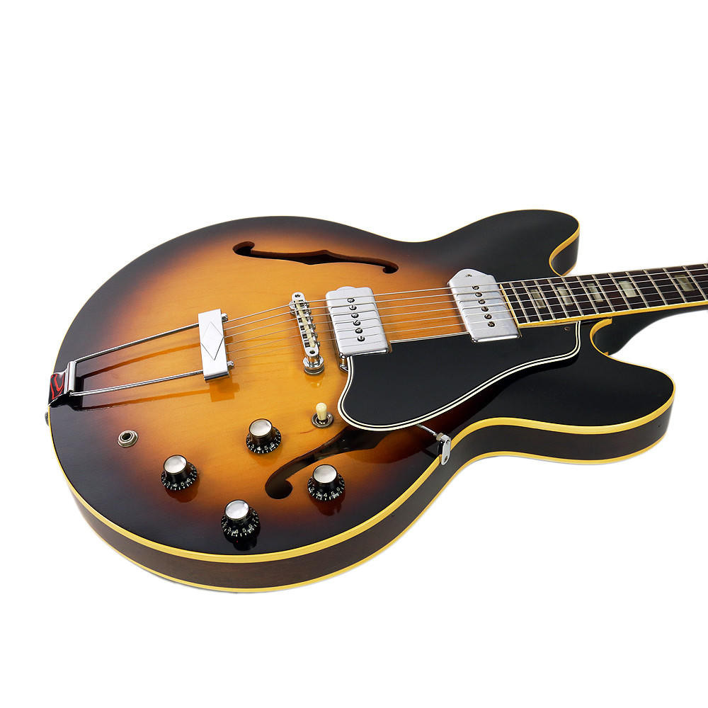 Vintage 1969 Gibson ES-330 TD Electric Guitar Sunburst Finish