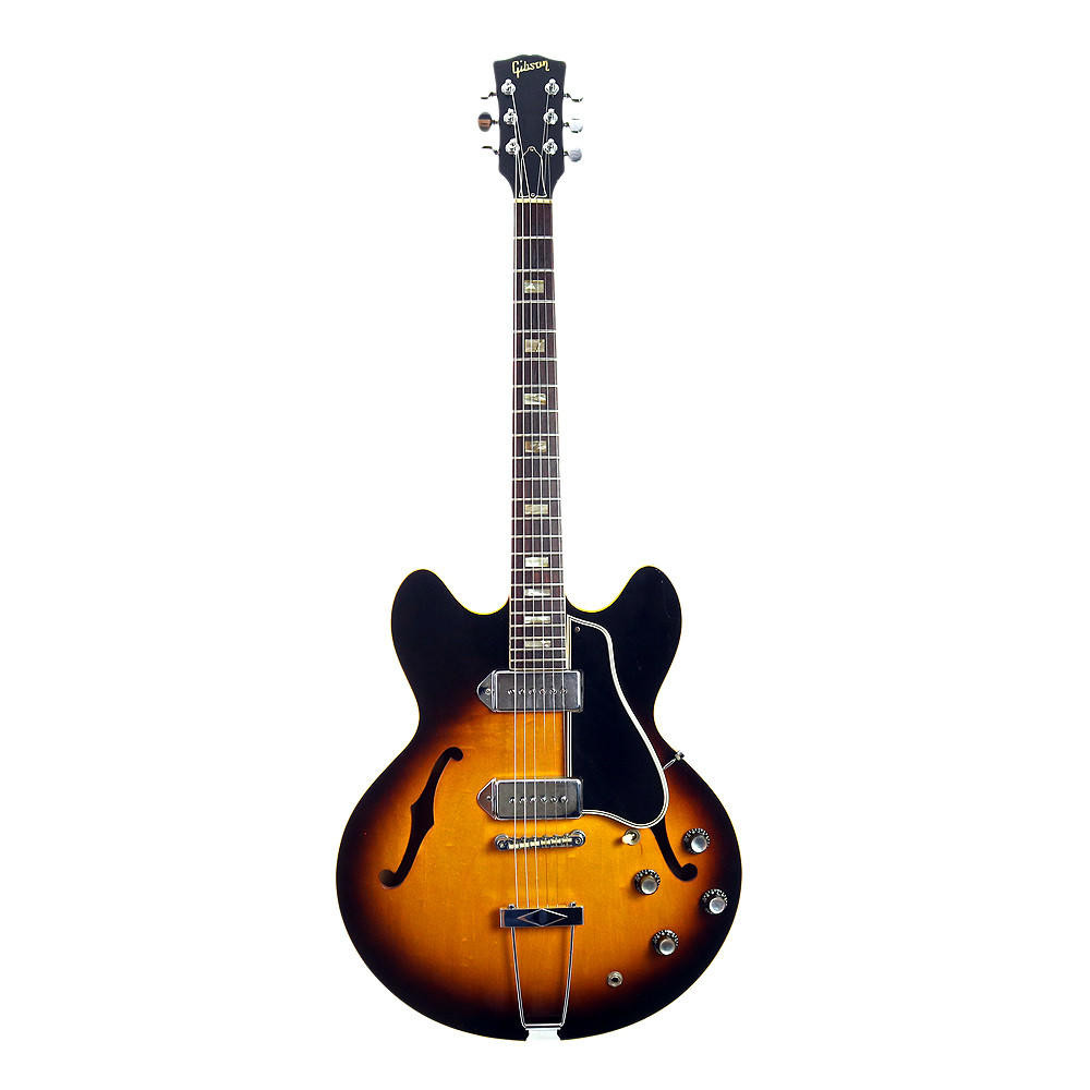 Vintage 1969 Gibson ES-330 TD Electric Guitar Sunburst Finish