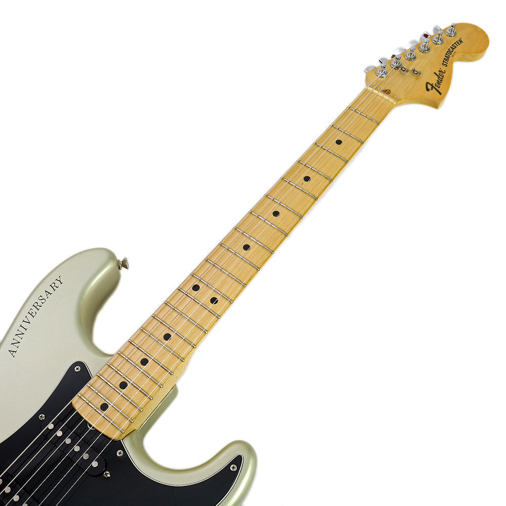 1979 Fender 25th Anniversary Stratocaster in Silver | Cream City Music