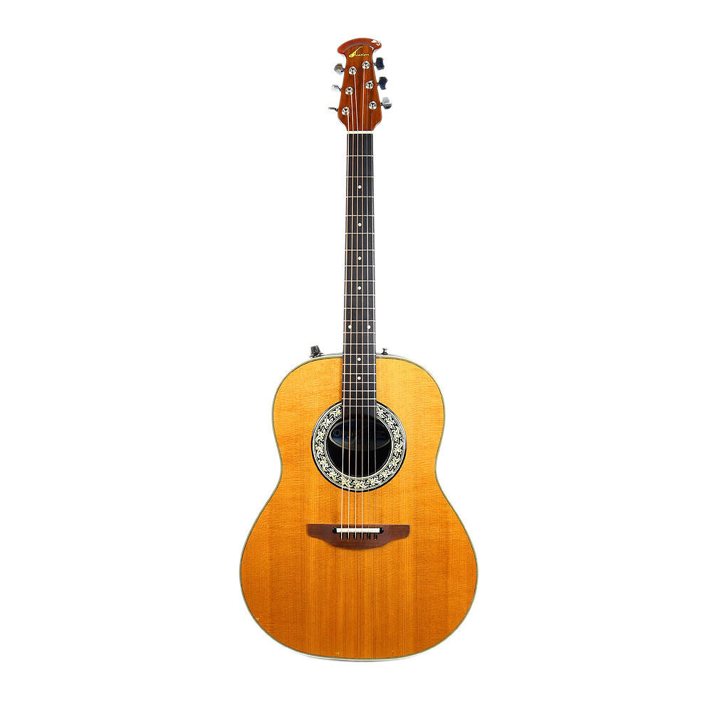 1983 Ovation Model 1611 Balladeer Acoustic Electric Guitar in