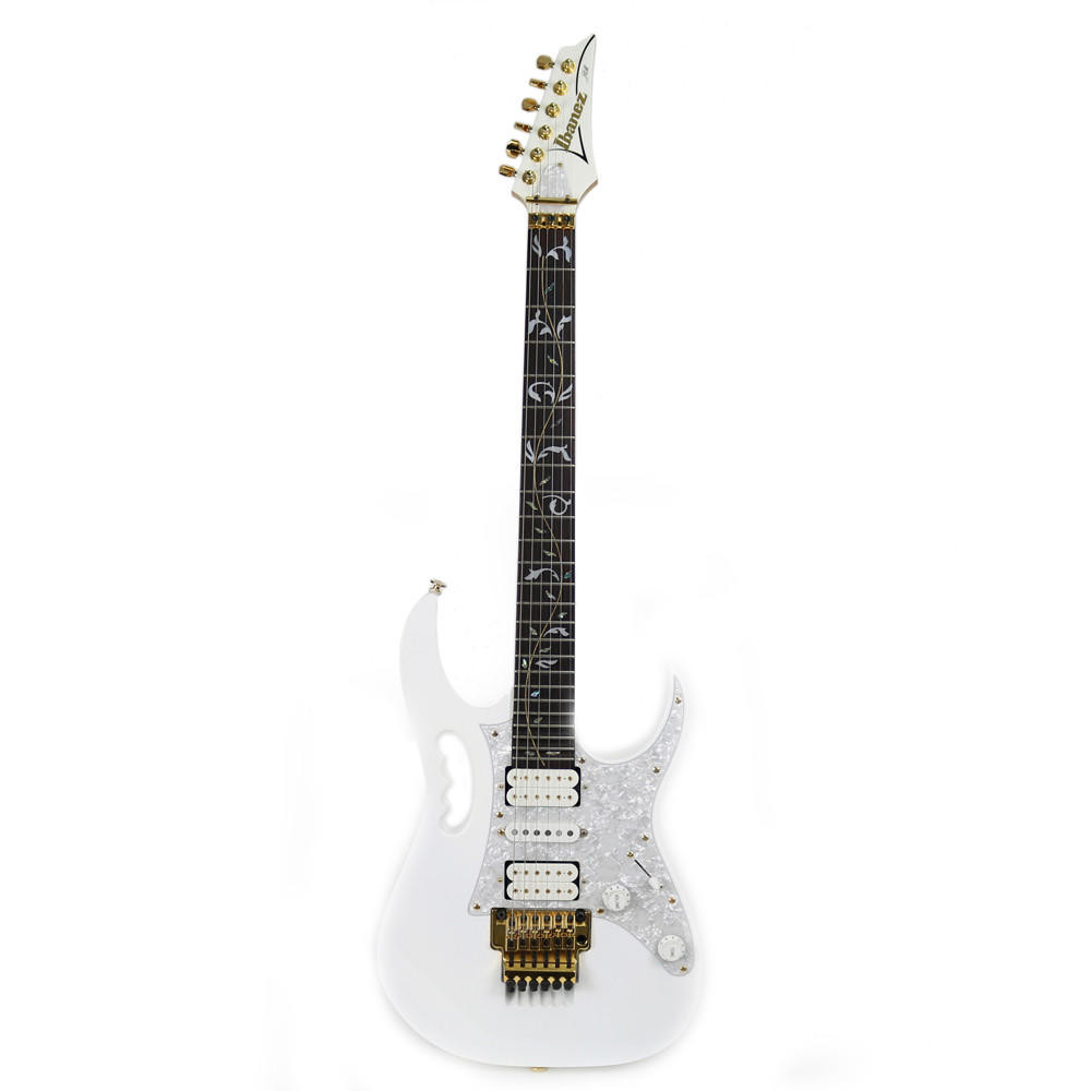 2012 Ibanez JEM7V Steve Vai Signature Electric Guitar in White