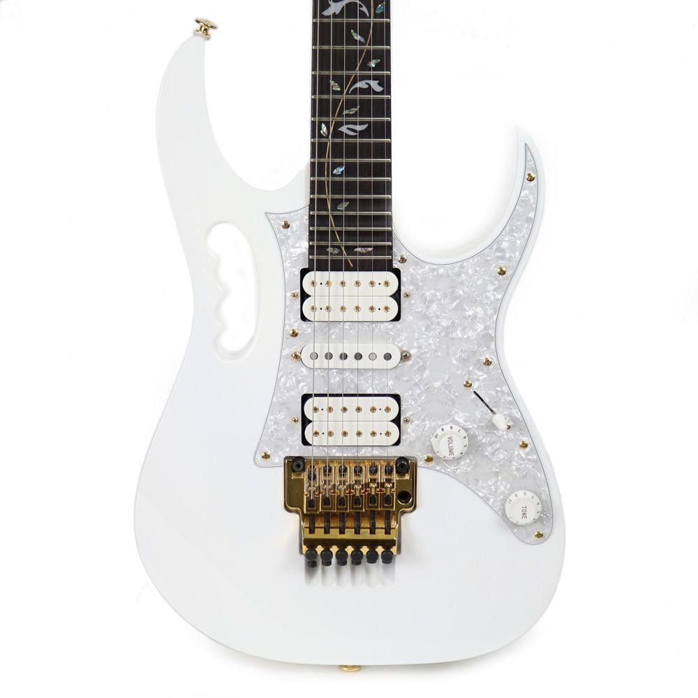 2012 Ibanez JEM7V Steve Vai Signature Electric Guitar in White