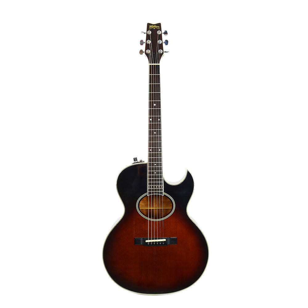 Used Washburn Woodstock Studio A Acoustic Electric Guitar in