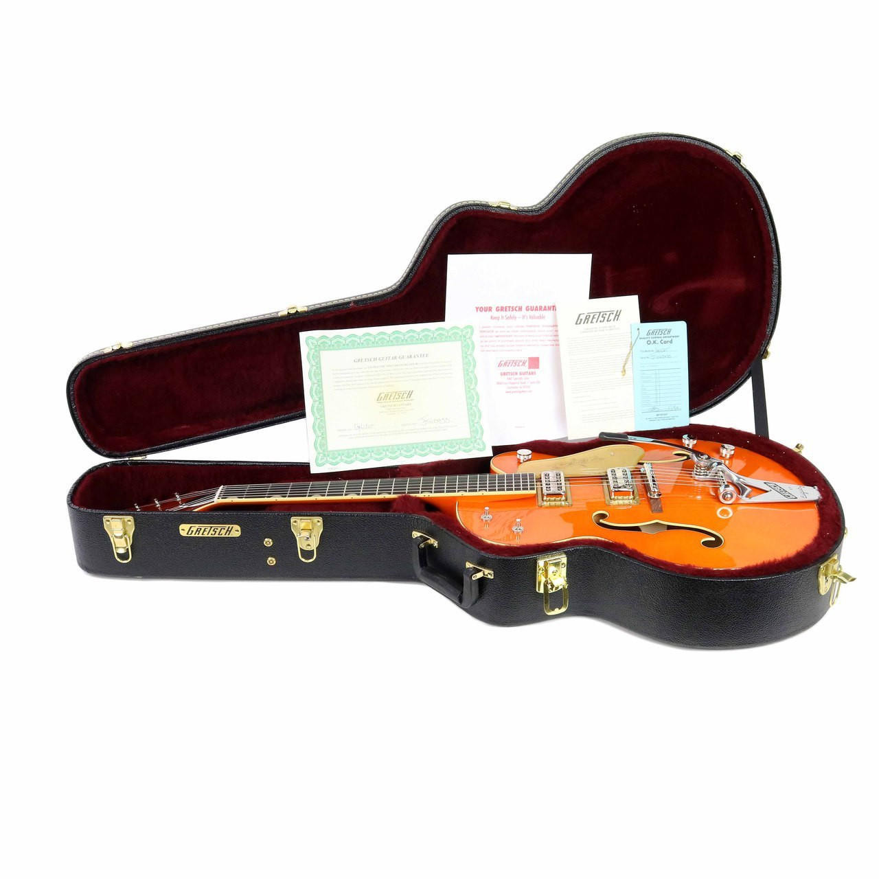 Gretsch G6120T-59 Vintage Select Chet Atkins - Orange Lacquer