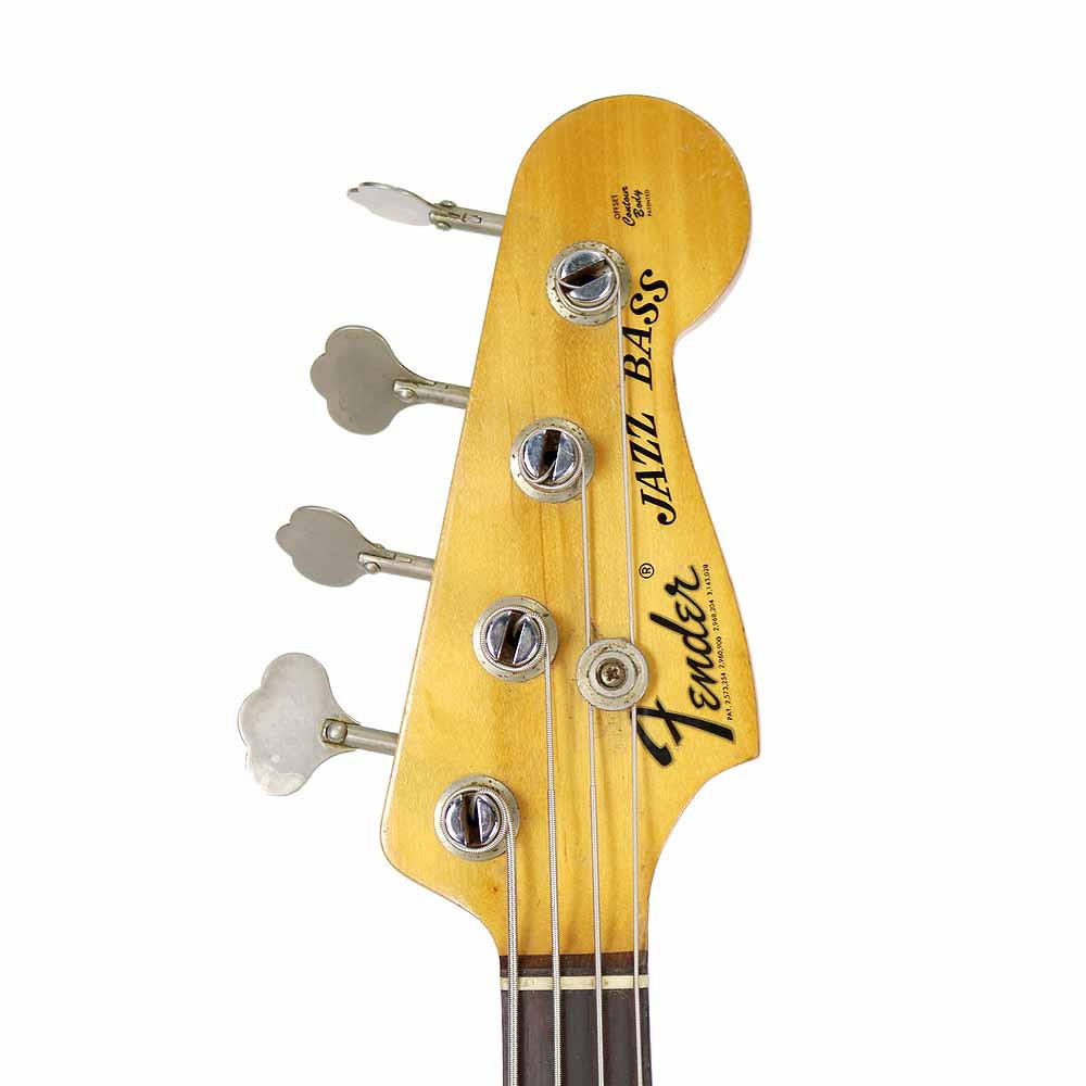 Vintage 1964 Fender Jazz Bass Inca Silver | Cream City Music