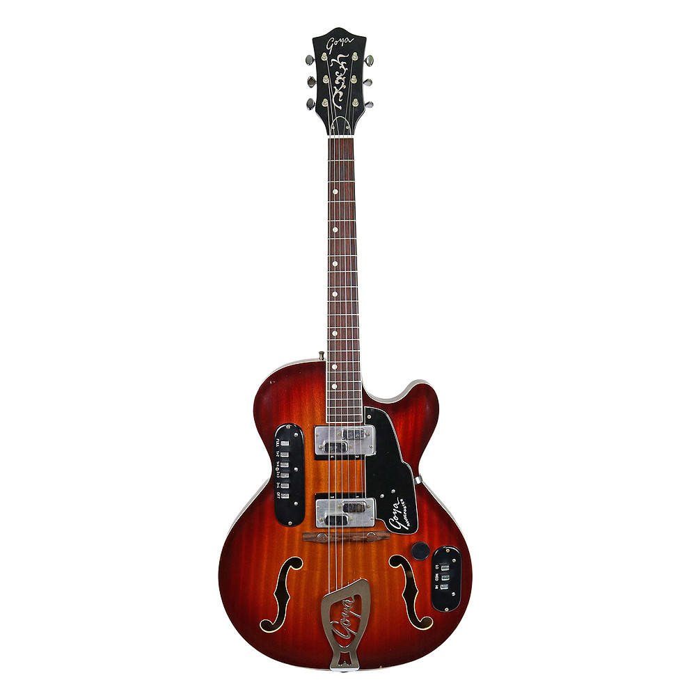 ★ビンテージ　コレクション★Goya エレキギター サンバースト Vintage 1968 Goya Rangemaster Electric Guitar Sunburst Finish
