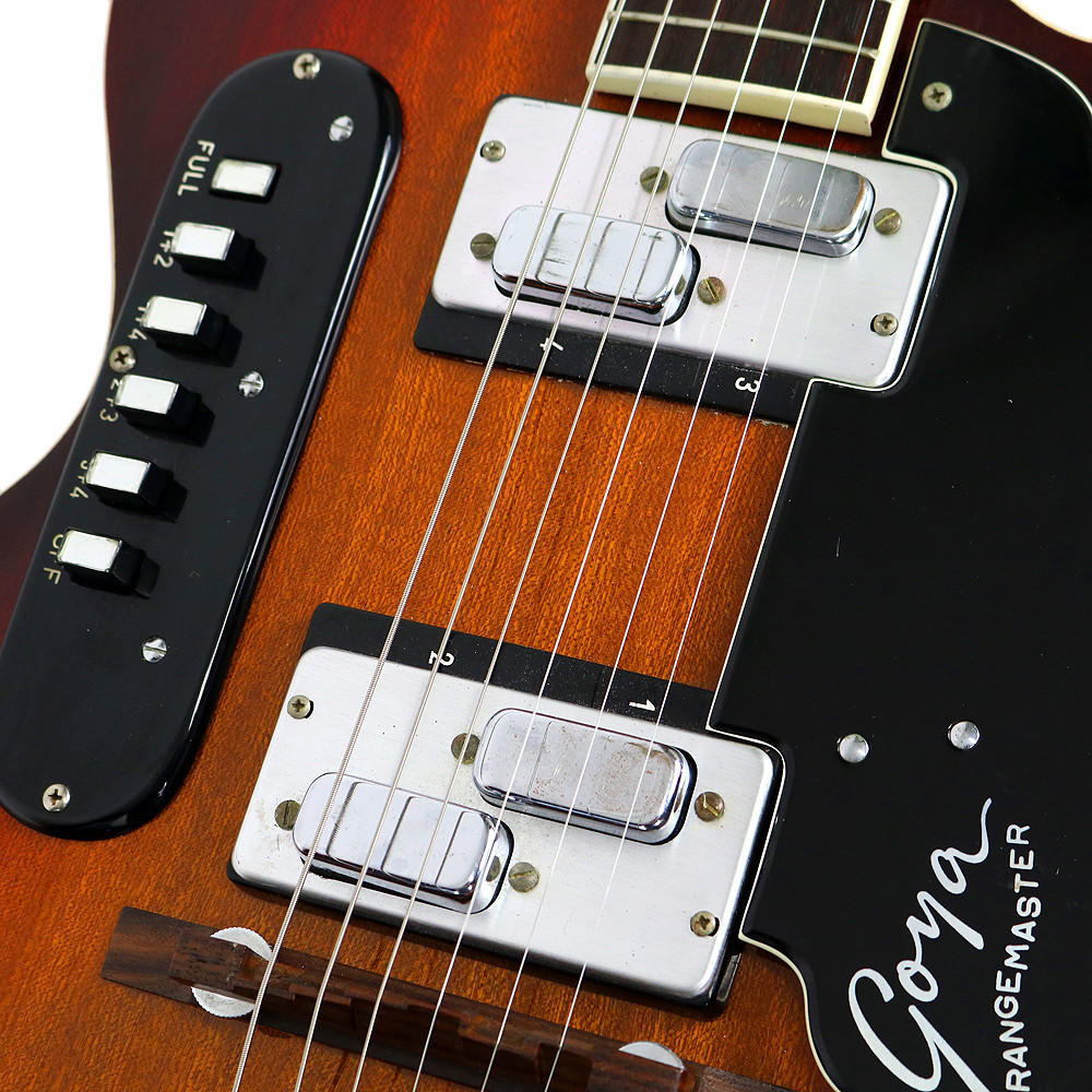 ★ビンテージ　コレクション★Goya エレキギター サンバースト Vintage 1968 Goya Rangemaster Electric Guitar Sunburst Finish