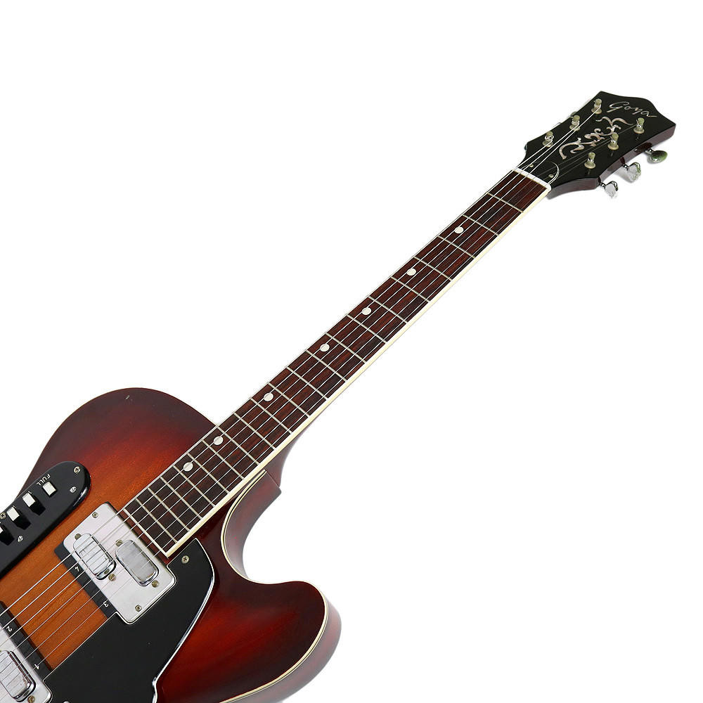 Vintage 1968 Goya Rangemaster Electric Guitar Sunburst Finish