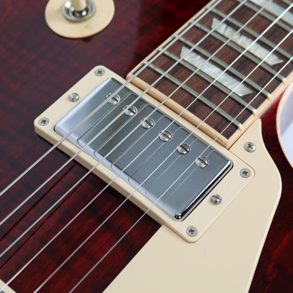 2011 Gibson Les Paul Traditional w/ Flame Maple Top in Wine Red