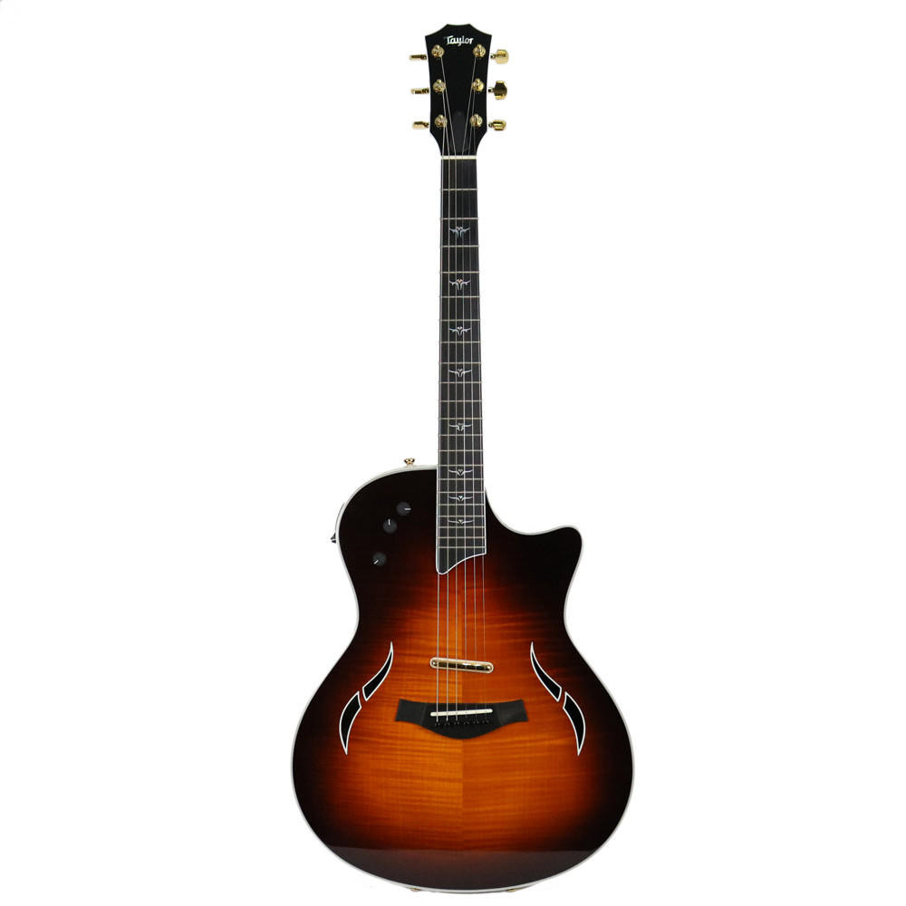 2005 Taylor T5-C1 Acoustic Electric Guitar w/ Flame Maple Top in
