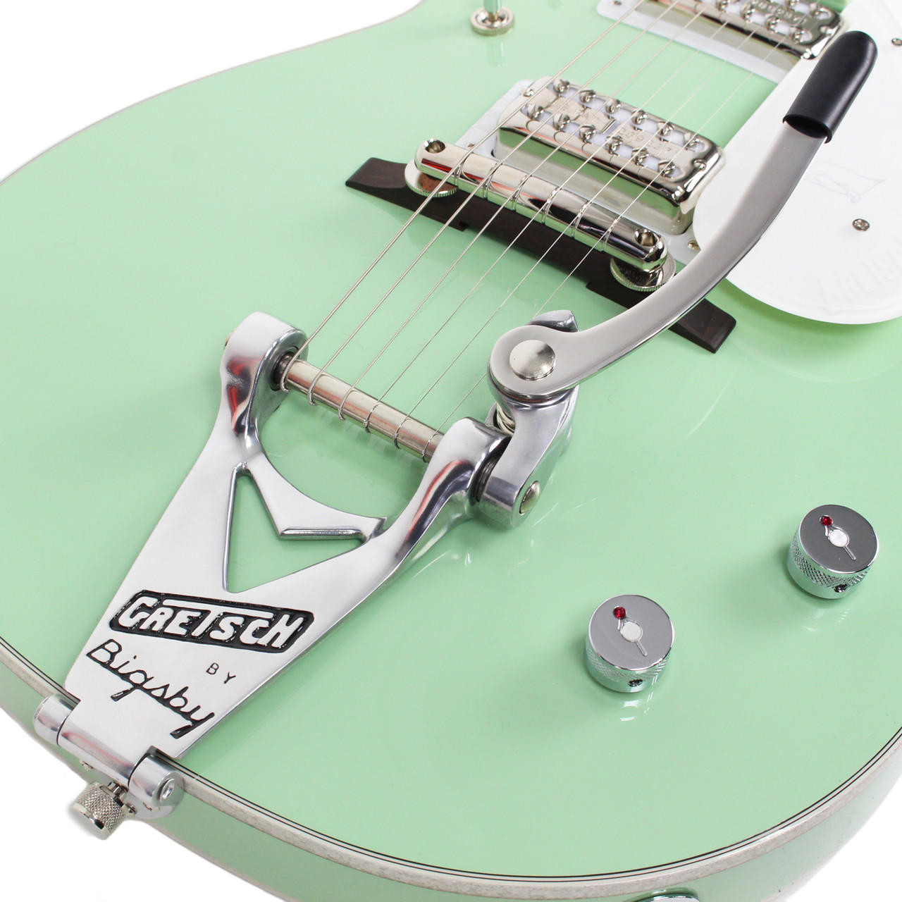 Gretsch G6134TDC-LTD15 Penguin in Broadway Jade Metallic Double
