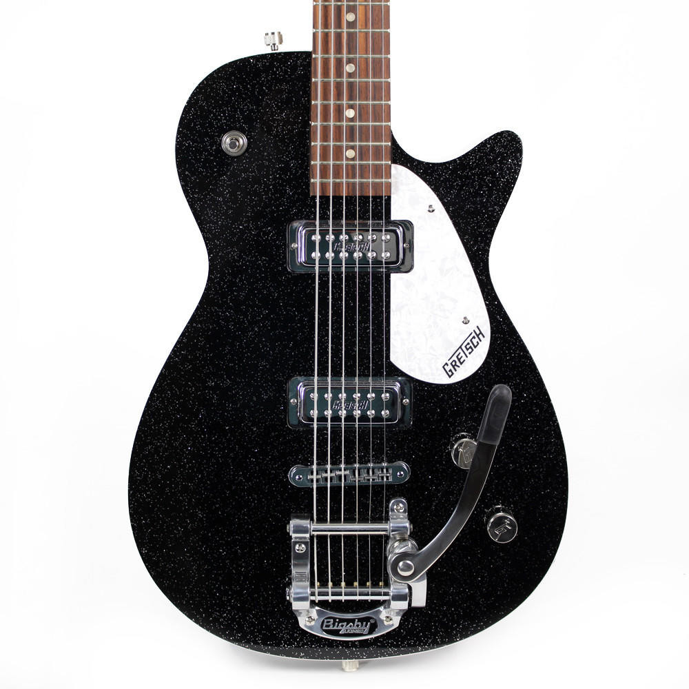 Gretsch G5265 Electromatic Jet Baritone Black Sparkle with Bigsby