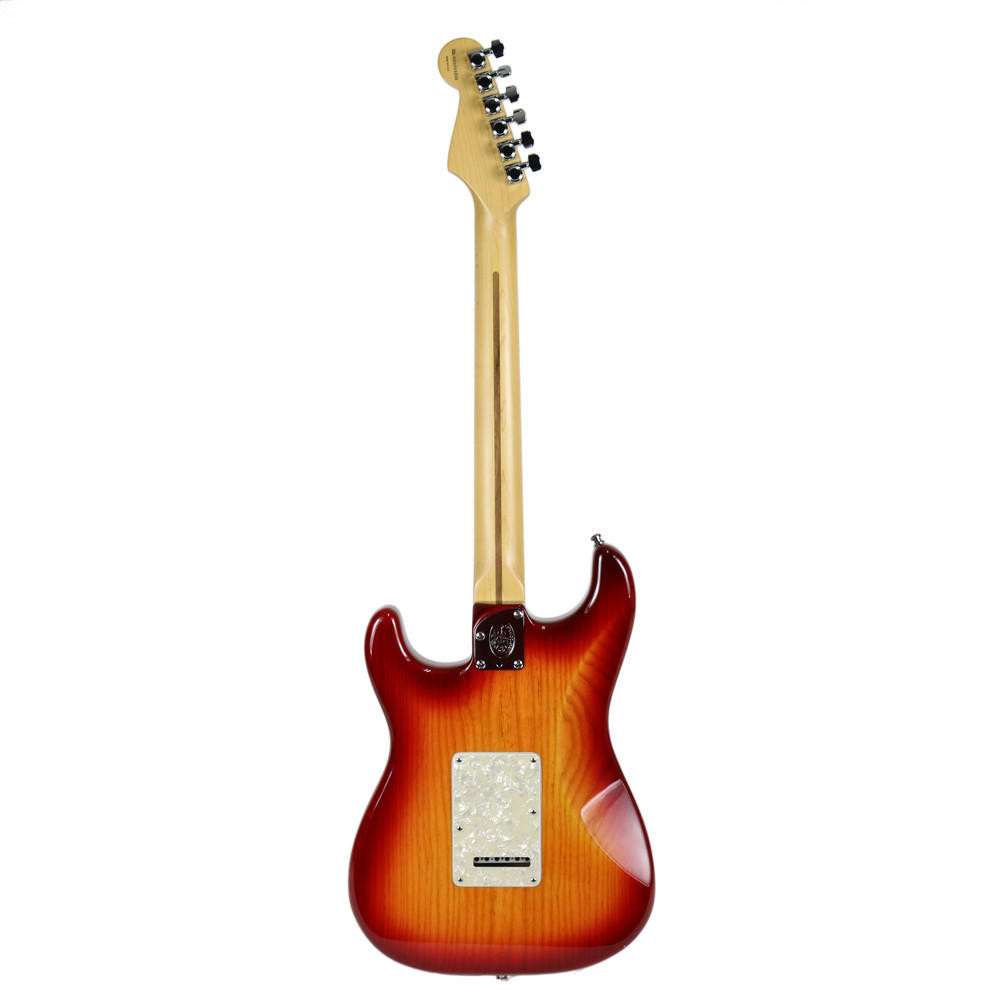 2004 Fender American Deluxe Ash Stratocaster in Aged Cherry Burst