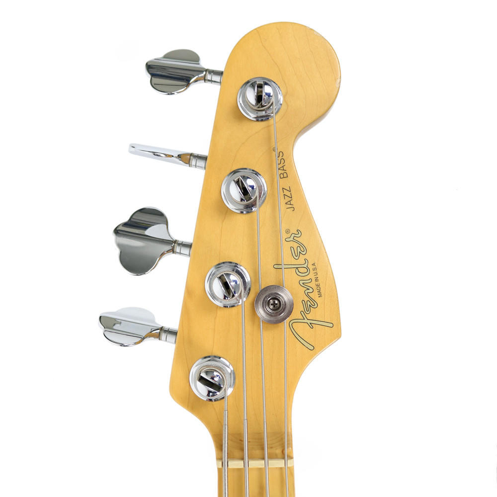1997 Fender American Deluxe Jazz Bass in Crimson Burst | Cream