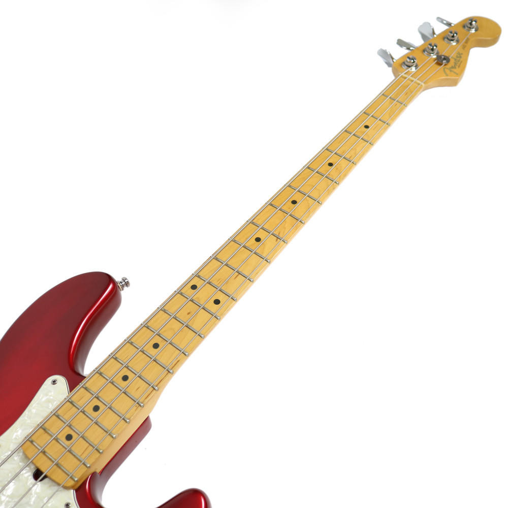 1997 Fender American Deluxe Jazz Bass in Crimson Burst | Cream
