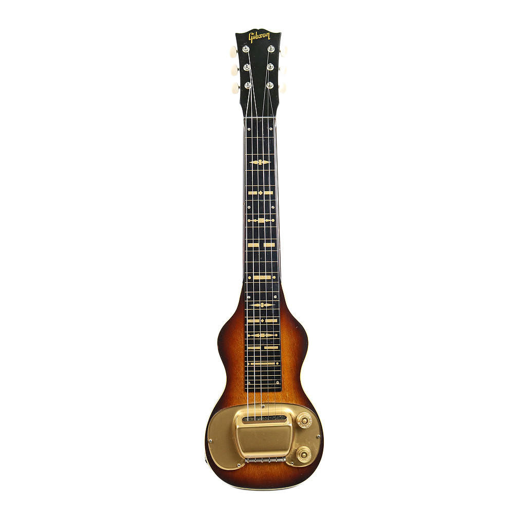 Vintage 1951 Gibson BR-6 Lap Steel Sunburst Finish | Cream City Music
