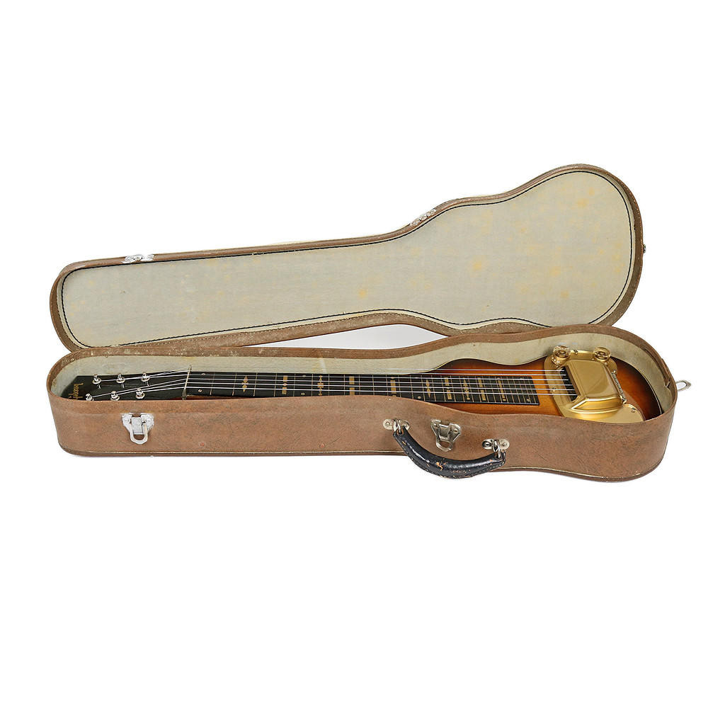 Vintage 1951 Gibson BR-6 Lap Steel Sunburst Finish | Cream City Music