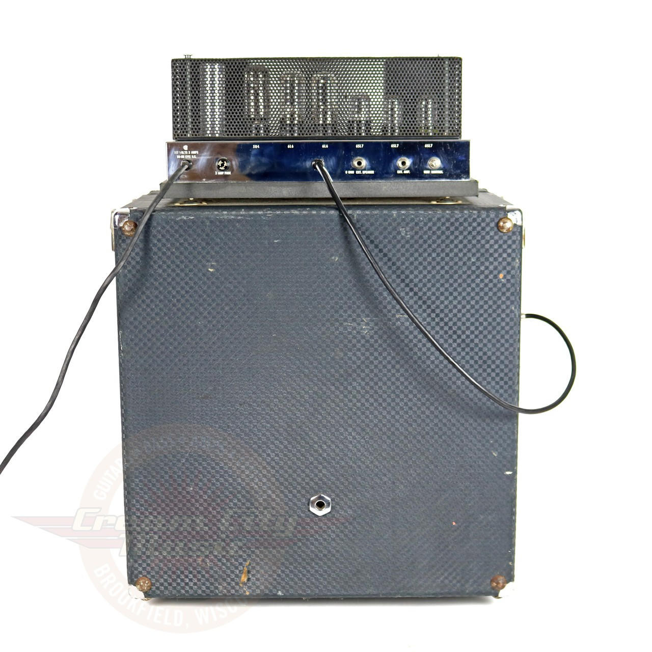Vintage 1963 Ampeg B-15N Portaflex 30W 1x15 Tube Bass Fliptop Amp