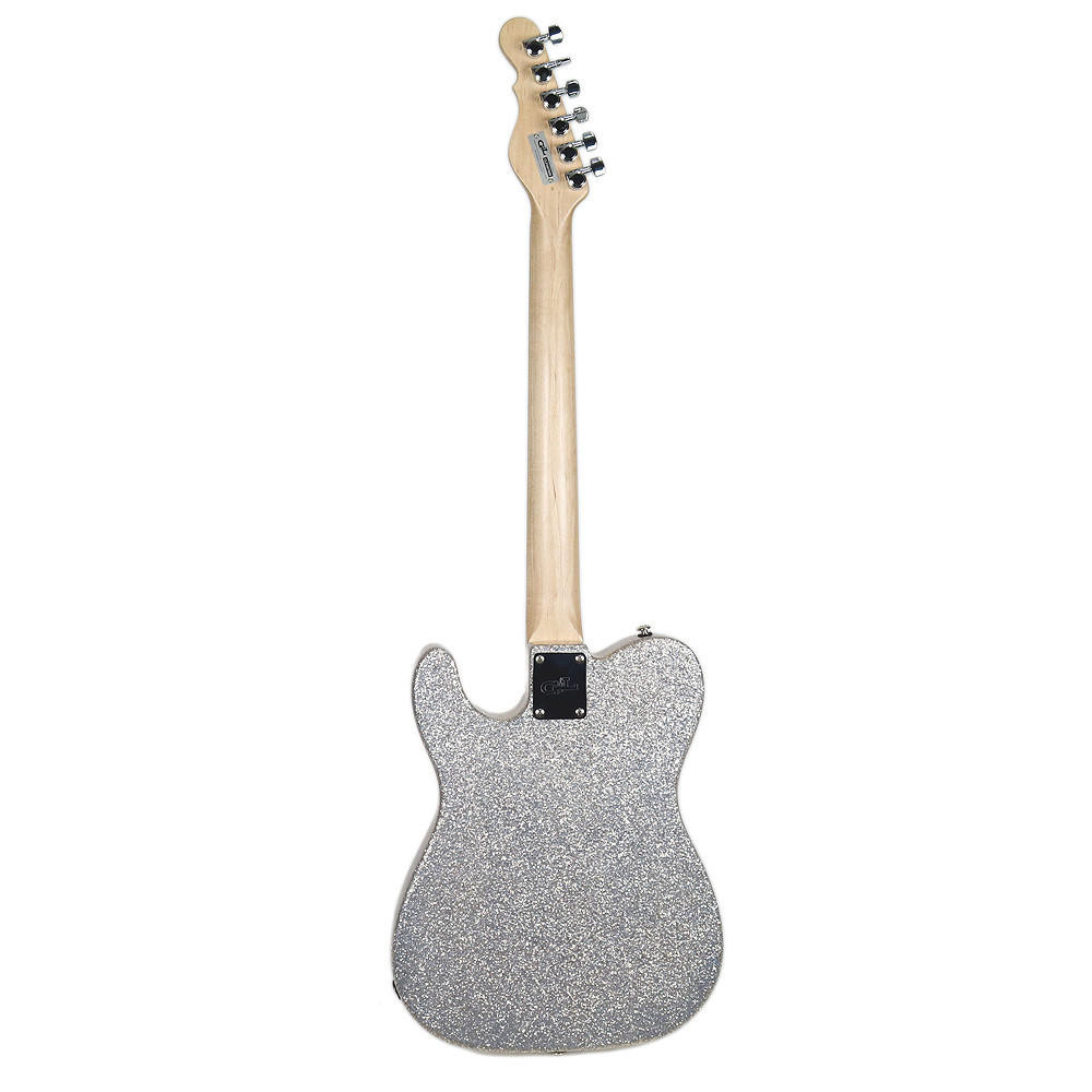 2013 G&L ASAT Z-3 Electric Guitar Silver Sparkle Finish | Cream