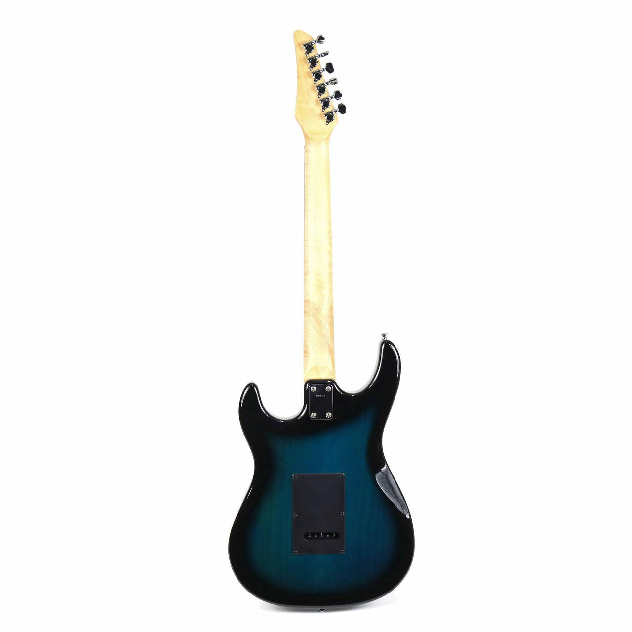 2001 Carvin Bolt T Solid Body Electric Guitar in Trans Blue