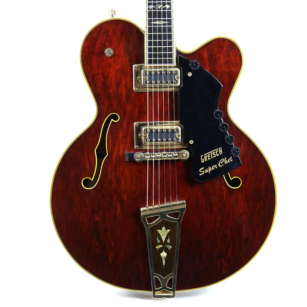 Vintage 1975 Gretsch Model 7691 Super Chet Electric Guitar Walnut