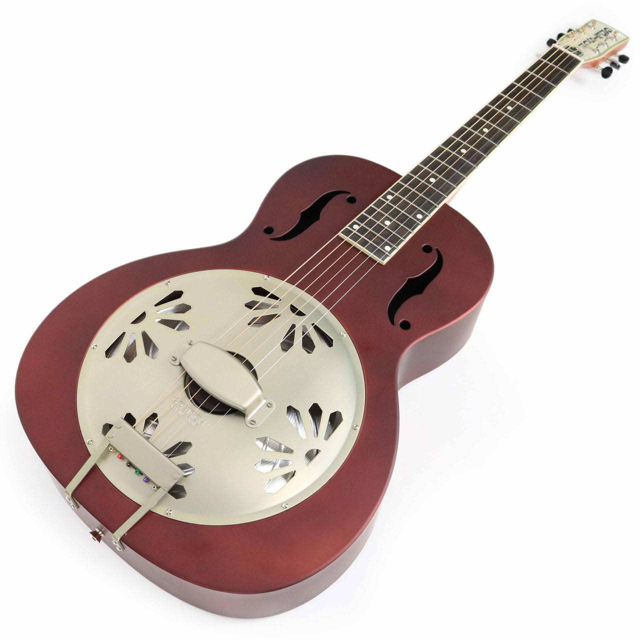 Gretsch G9202 Honey Dipper Special Round-Neck Resonator in Oxblood